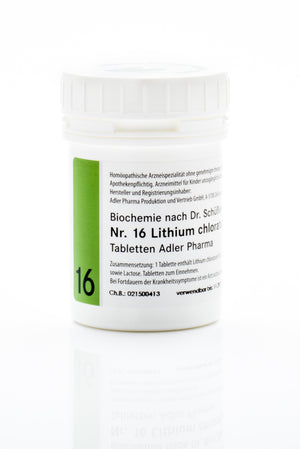 Schüßler Salz Adler Nr. 16 D12 Tabletten