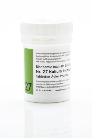 Schüßler Salz Adler Nr. 27 D12 Tabletten