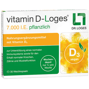 vitamin D-Loges® 7.000 I.E. pflanzlich Weichkapseln