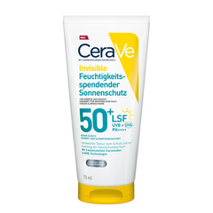 CeraVe Invisible Feuchtigkeitsspendender Sonnenschutz LSF 50+