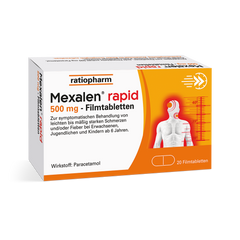 Mexalen® rapid 500 mg Filmtabletten