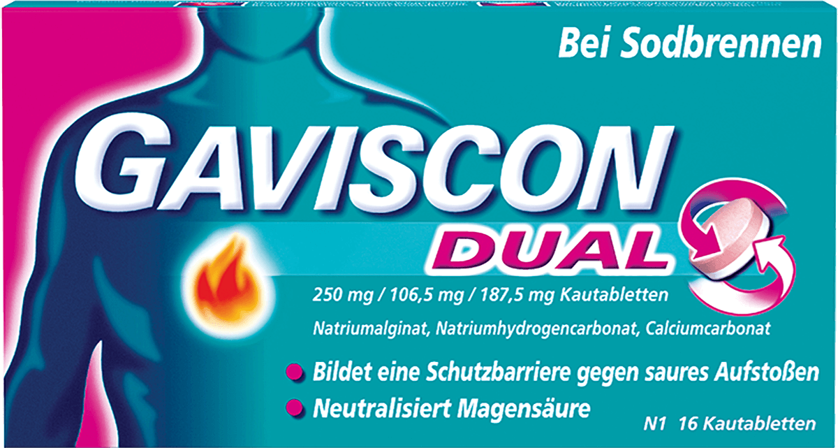 Gaviscon Dual Kautabletten 48 Stk