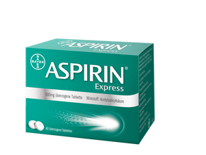 Aspirin® Express 500 mg überzogene Tablette