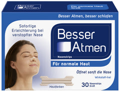 Besser Atmen Nasenstrips Groß Beige