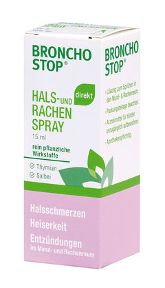 BRONCHOSTOP THYMIAN SALBEI HALS- UND RACHENSPRAY