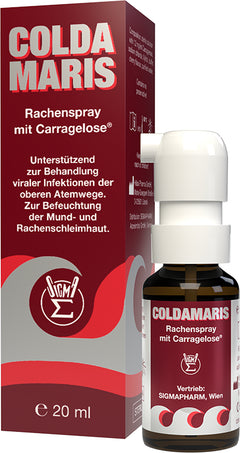 Coldamaris Rachenspray mit Carragelose