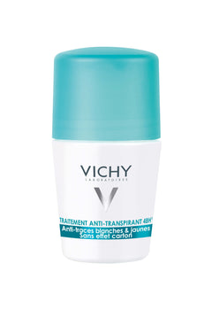VICHY Deodorant Roll-On Anti-Transpirant 48 h, Anti weiße & gelbe Flecken