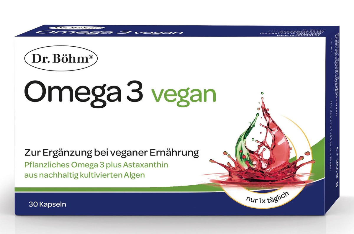 Dr. Böhm® Omega 3 vegan 30 Stk