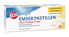Emser Pastillen ohne Menthol zuckerfrei Vanille