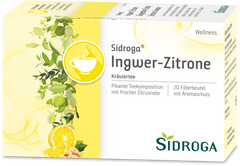Sidroga Wellness Ingwer-Zitrone 20 Beutel