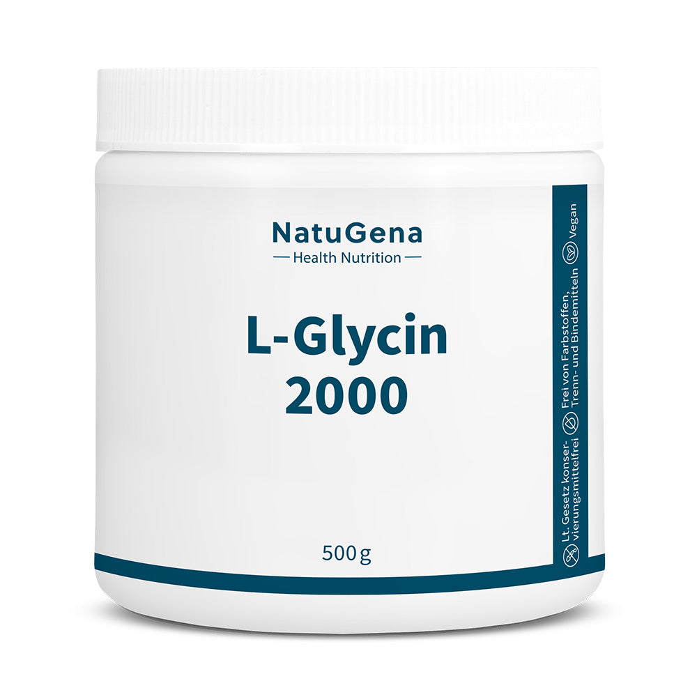 NatuGena L-Glycin 2000 Pulver