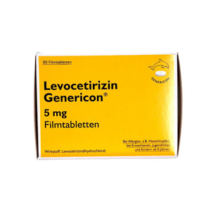 Levocetirizin Genericon 5 mg Filmtabletten