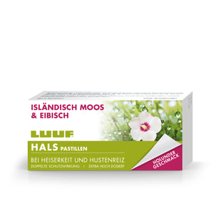 LUUF Halspastillen Isländisch Moos +Eibisch +Holunder
