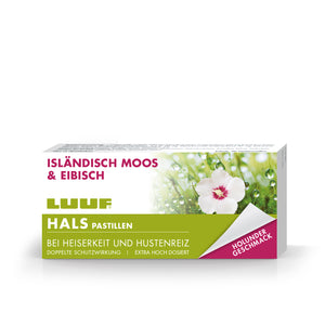 LUUF Halspastillen Isländisch Moos +Eibisch +Holunder
