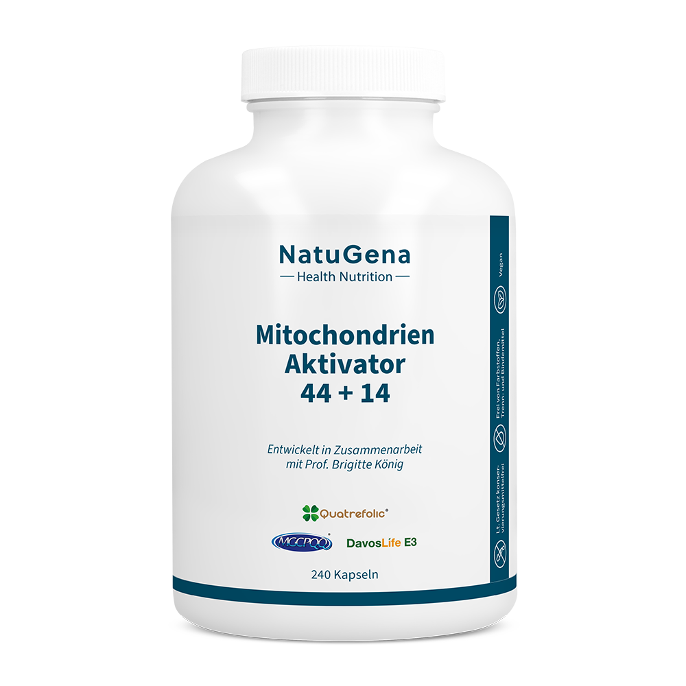 NatuGena MitochondrienAktivator 44+14 Kapseln
