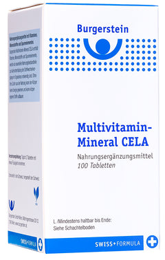 Burgerstein Multivitamin-Mineral CELA Tabletten