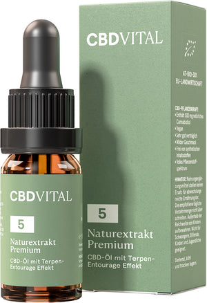 CBD Vital 5% Naturextrakt Premium