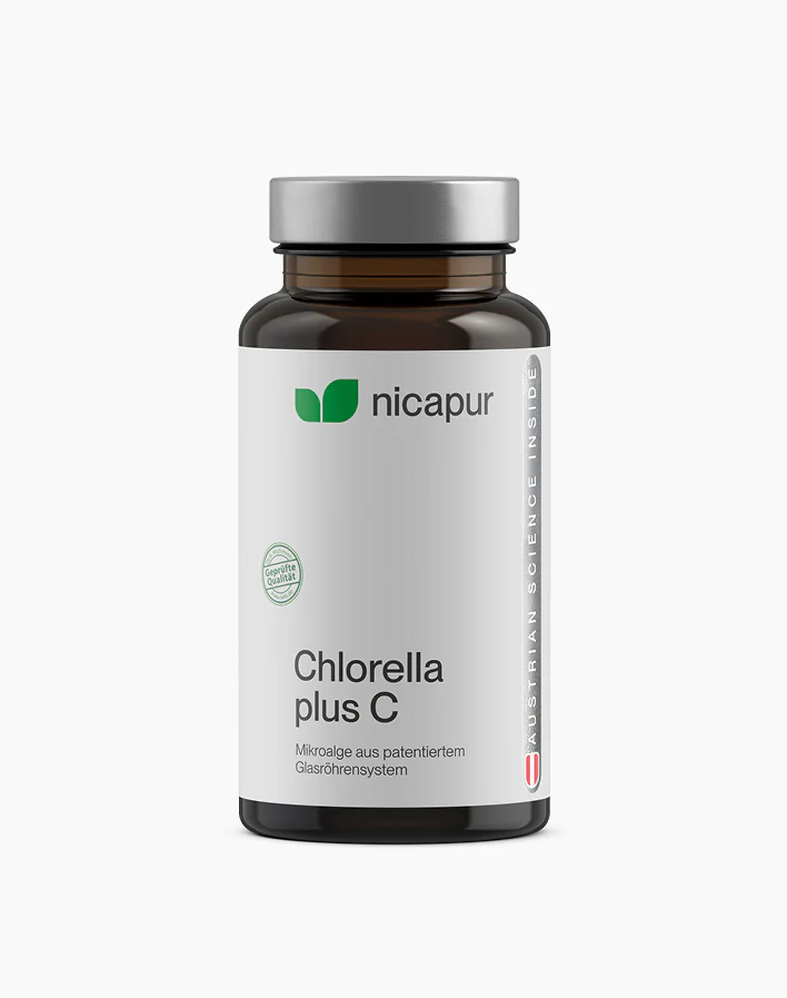 Nicapur Chlorella plus Vit. C Kapseln