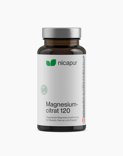 Nicapur Magnesiumcitrat 120mg Kapseln