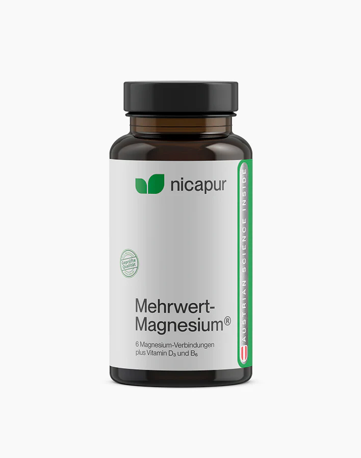 Nicapur Mehrwert-Magnesium Kapseln