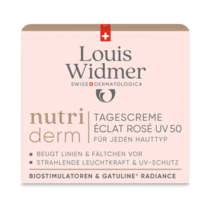 WIDMER nutriderm Tagescreme Éclat Rosé UV 50 ohne Parfum