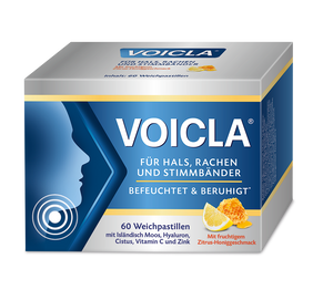 VOICLA® Weichpastillen Zitrus-Honig