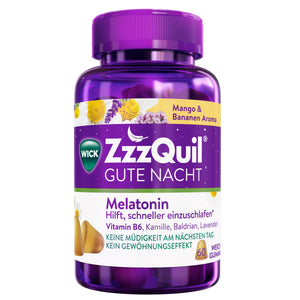 Wick ZzzQuil Gute Nacht Weichgummis Mango-Banane