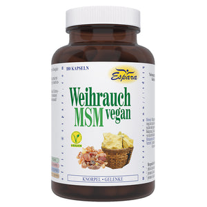 ESPARA Weihrauch-MSM vegan Kapseln
