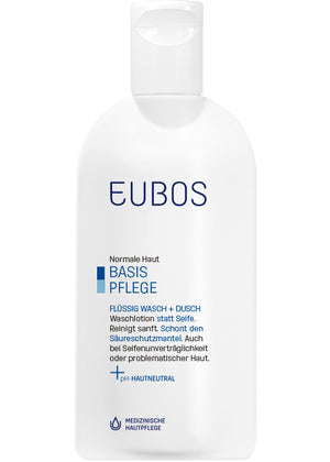 Eubos med Wasch-und Duschlotio blau-parfümfrei