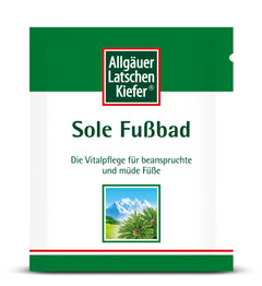 Allgäuer Latschenkiefer® Sole Fußbad 10x10g