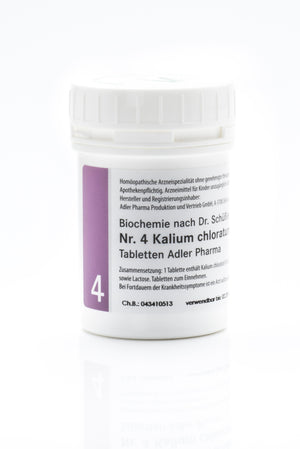Schüßler Salz Adler Nr. 4 D6 Tabletten