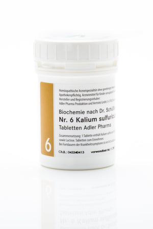 Schüßler Salz Adler  Nr. 6 D6 Tabletten