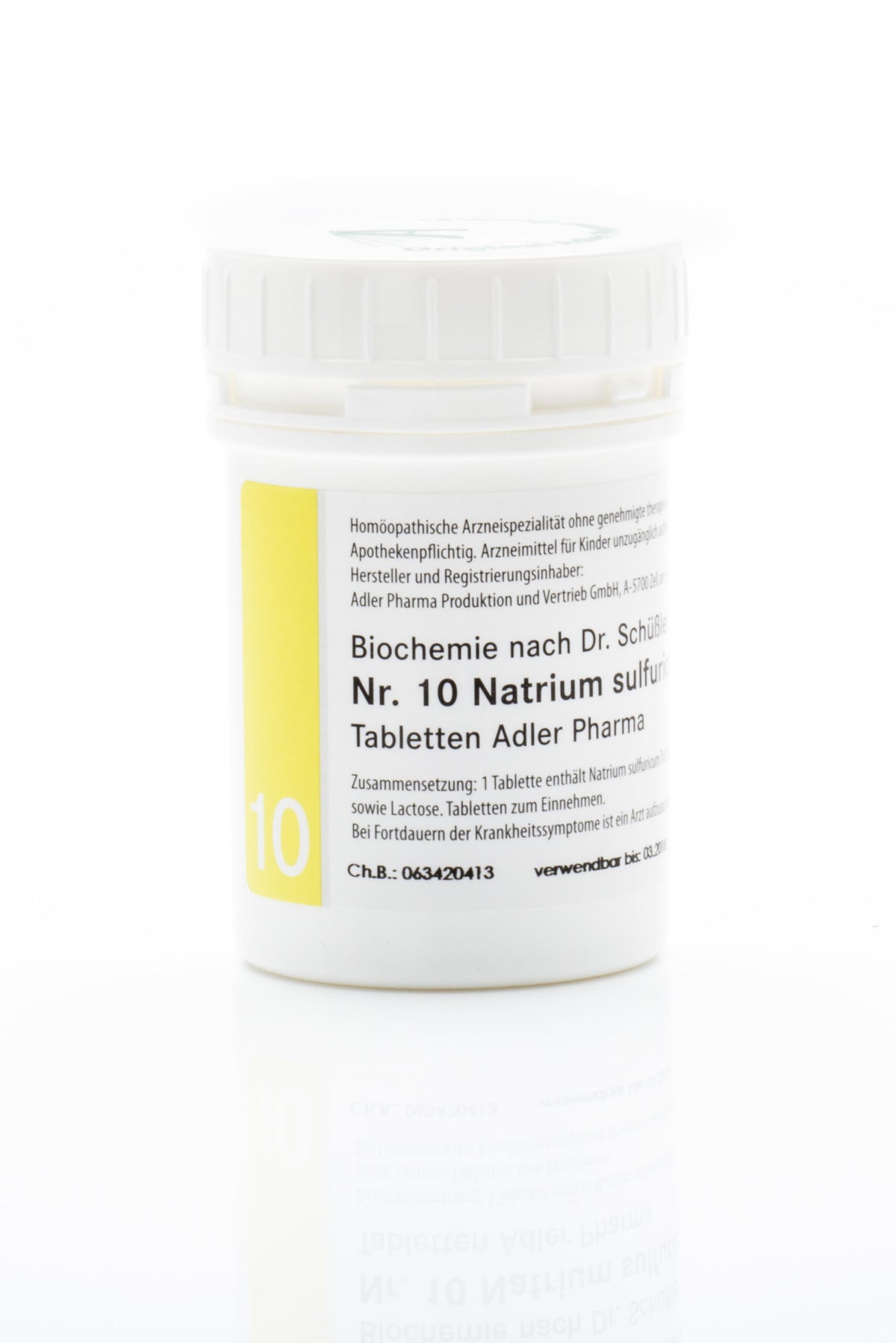 Schüßler Salz Adler Nr. 10 D6 Tabletten