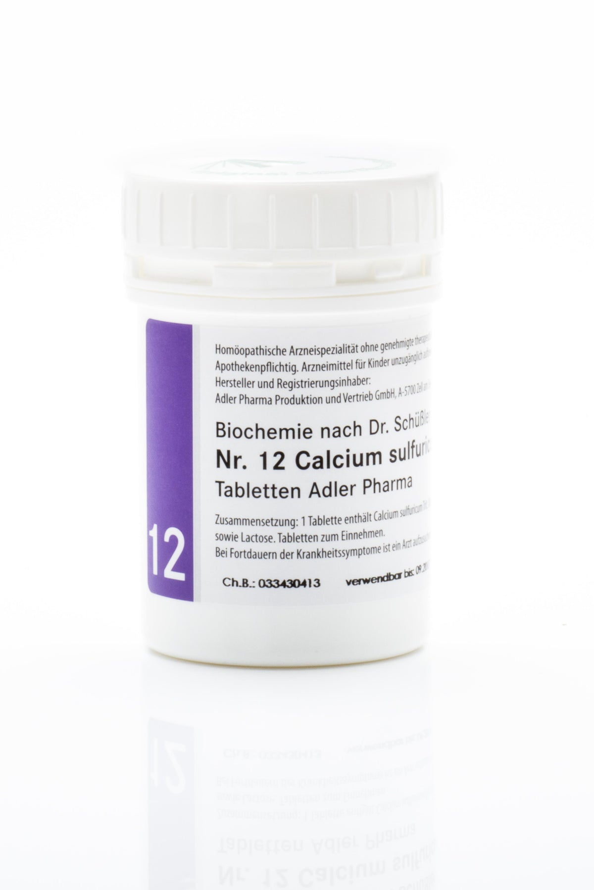 Schüßler Salz Adler Nr. 12 D6 Tabletten