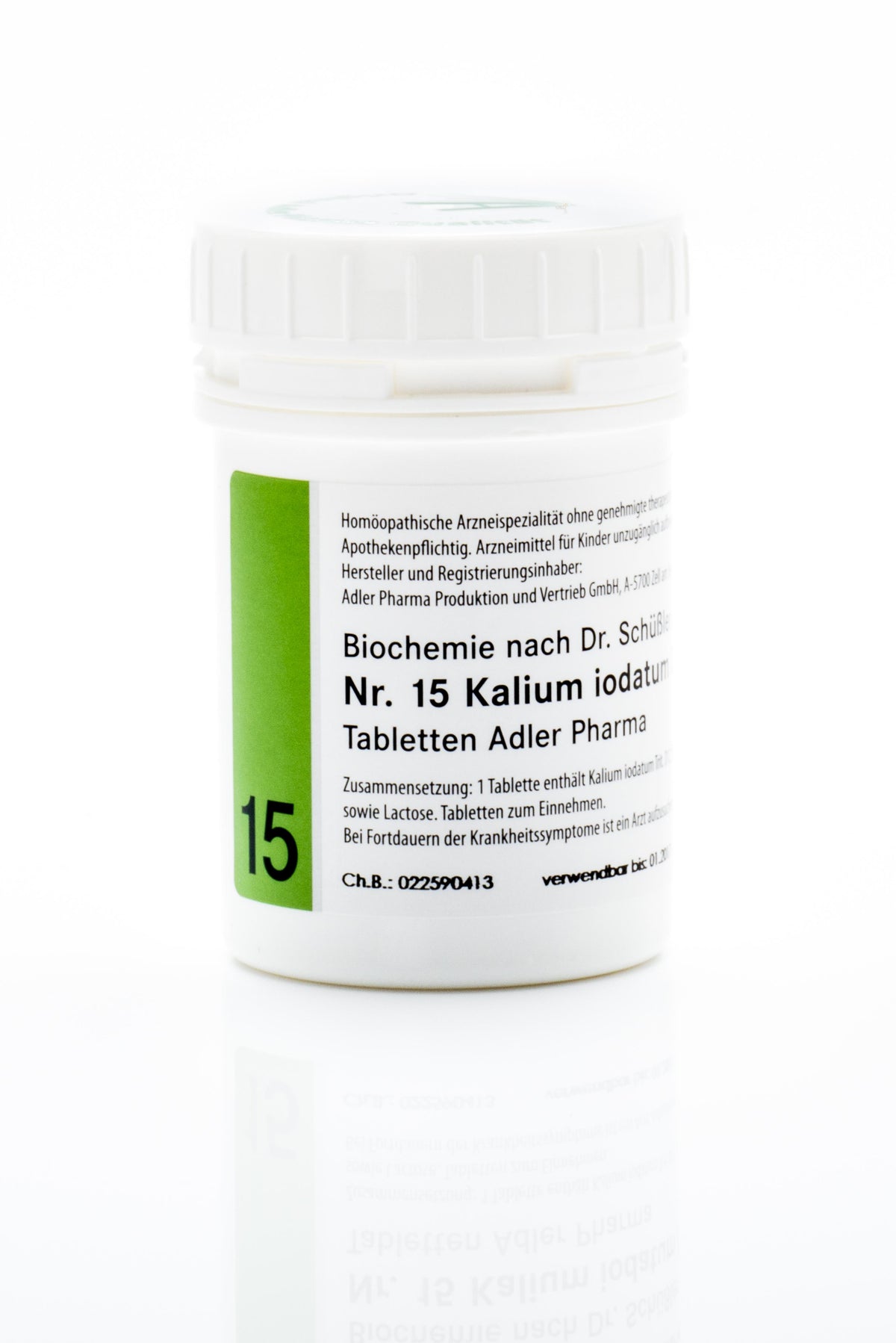 Schüßler Salz Adler Nr. 15 D12 Tabletten