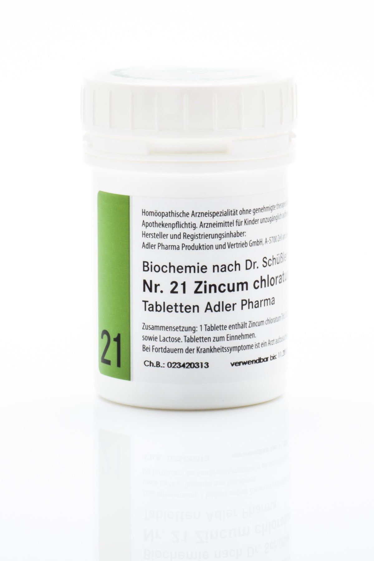 Schüßler Salz Adler Nr. 21 D12 Tabletten