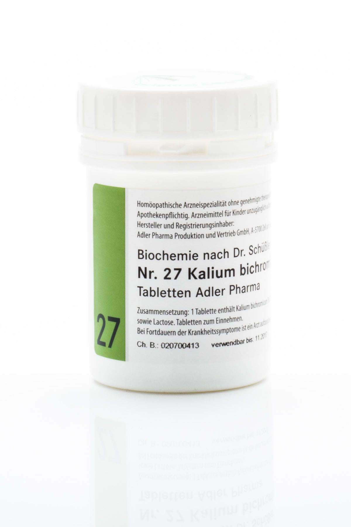 Schüßler Salz Adler Nr. 27 D12 Tabletten