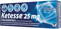 Ketesse 25mg 30stk