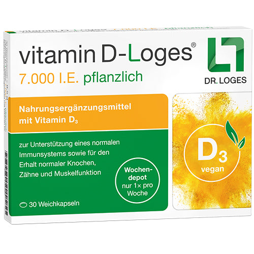 vitamin D-Loges® 7.000 I.E. pflanzlich Weichkapseln