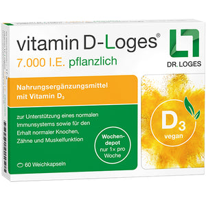 vitamin D-Loges® 7.000 I.E. pflanzlich Weichkapseln