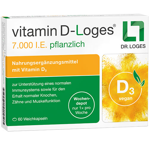 vitamin D-Loges® 7.000 I.E. pflanzlich Weichkapseln