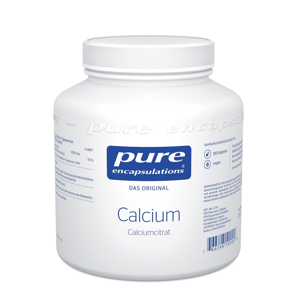 Pure Encapsulations® Calcium Calciumcitrat