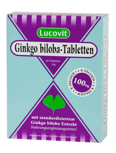 Lucovit Ginkgo Biloba Tabletten 60 Stück