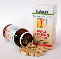 Hafesan Maca + Ginseng 400mg Kapseln 60 Stück