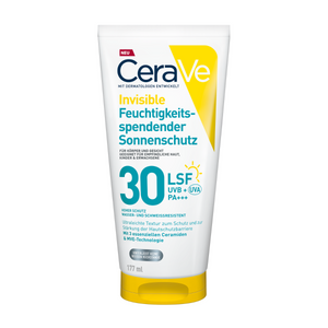 CeraVe Invisible Feuchtigkeitsspendender Sonnenschutz LSF 30