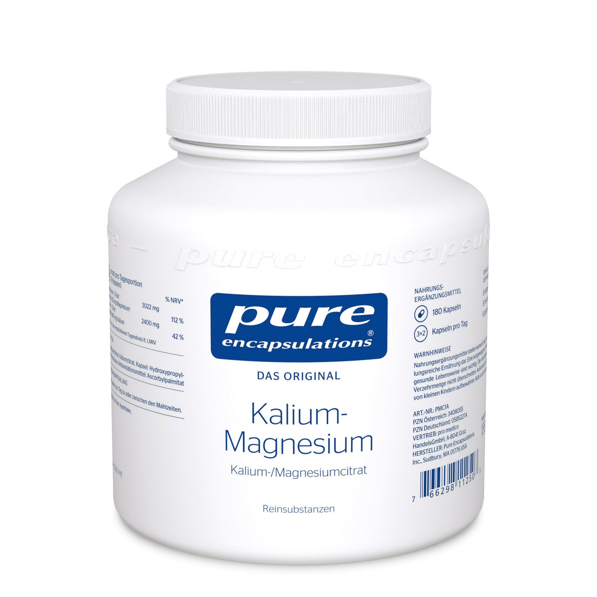 Pure Encapsulations® Kalium-Magnesium (Citrat)