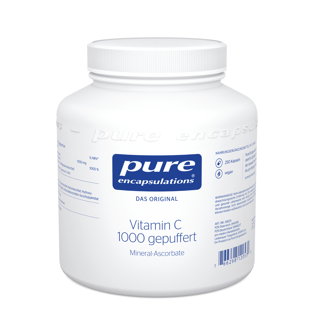 Pure Encapsulations® Vitamin C 1000 gepuffert