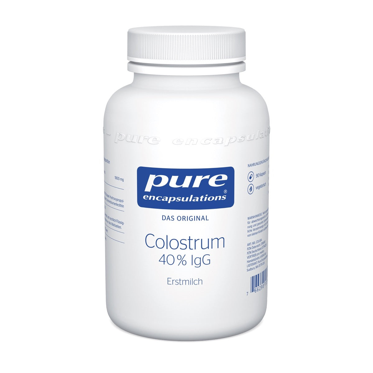 Pure Encapsulations® Colostrum 40%ig 90 Stk.