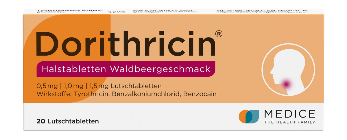 Dorithricin® Halstabletten Waldbeere