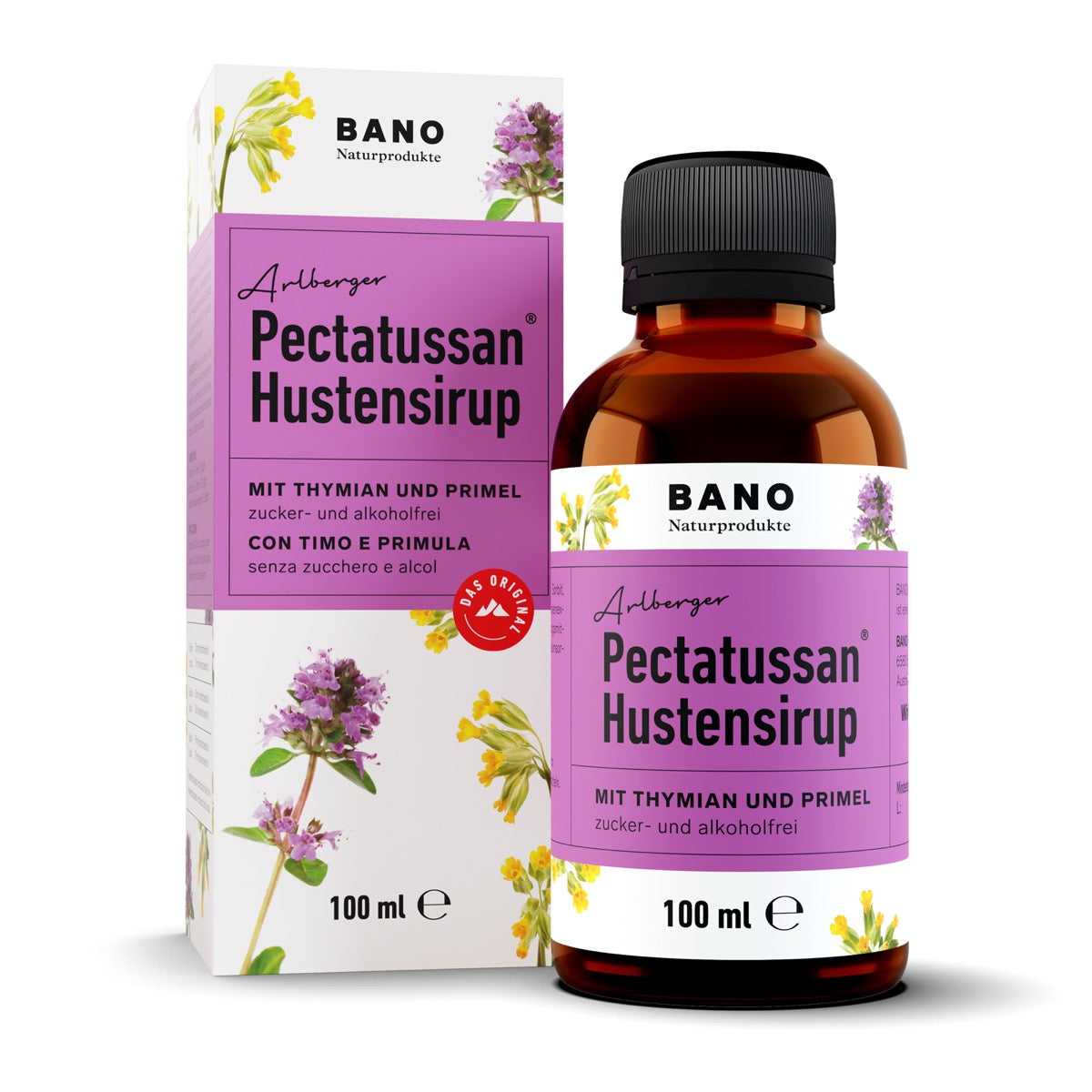 PECTATUSSAN THYMIAN PRIMEL HUSTENSIRUP Bano